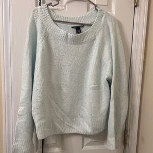 Women's Sparkle Light Blue Sweater
